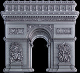 KOMSCO 2024 South Korea Triumphal Arch 2 oz Silver Ultra High Relief Antiqued Stacker