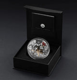 PRE-ORDER Cameroon  2025 2000 Francs BARBARIAN KING 2 oz .999 Silver Antiqued Colorized Gilded Coin