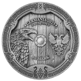 Germania 2025 10 Mark VALKYRIES: ARNHILD VALHALLA Ultra High Relief 2oz .9999 Silver Antiqued