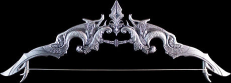 KOMSCO South Korea 2025 DIVINE WEAPONS Crescent Bow 2 oz .999 Silver Antiqued Stacker