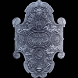 KOMSCO 2025 South Korea The Shield of Victory 2 oz .888 Silver Shaped Antiqued Stacker