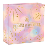 Tuvalu 2025 $2 FERRIS WHEEL 2 oz .9999 Silver Antiqued Colorized Coin with Crystal Inserts
