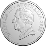 Australia  2025 20 Cents The Rainbow Serpent 50th Anniversary Cupro-Nickel Coloured Uncirculated Coin