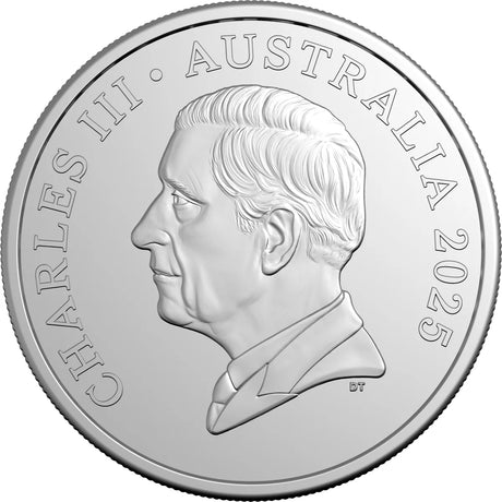 Australia  2025 20 Cents The Rainbow Serpent 50th Anniversary Cupro-Nickel Coloured Uncirculated Coin
