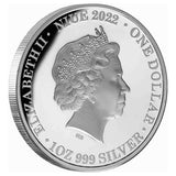 Niue 2022 $1 Koala 1oz .999 Silver Proof Coin