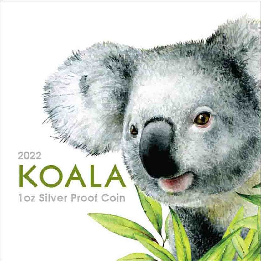 Niue 2022 $1 Koala 1oz .999 Silver Proof Coin