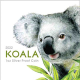 Niue 2022 $1 Koala 1oz .999 Silver Proof Coin