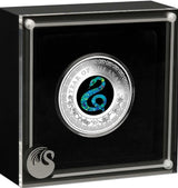 Australia 2025 $1 Lunar Year of the Snake - Opal 1oz .9999 Silver Proof Coin PERTH MINT