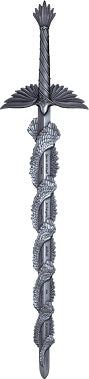KOMSCO South Korea 2023  SWORD of ST. MICHAEL 2.5oz Silver Ultra High Relief Stacker