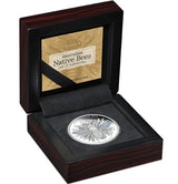 Niue 2026 $2 Australian Native Bees LEAFCUTTER BEE 1 oz Silver Proof Hologram Coin Case