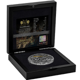 Niue 2023 $5 ZHANG FEI Three Kingdoms Romance 2 Oz .999 Antiqued Silver Gilded