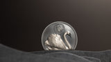 Cook Islands 2023  $10 Black Swan 2oz Silver High Relief Coin  CIT Smartminting®