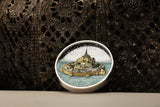 Cook Islands 2023 $10 Mont-Saint-Michel 2oz .999 Silver Coin CIT Smartminting®