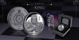 Niue 2023 $1 Chess King 1oz .999 Silver Black Proof Coin