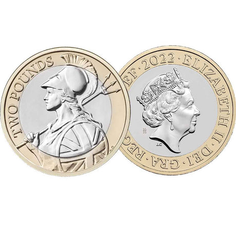 Queen Elizabeth II Memorial 2022 Brilliant Uncirculated 10-Coin Set in Royal Mint Folder