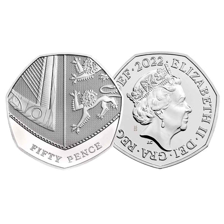 Queen Elizabeth II Memorial 2022 Brilliant Uncirculated 10-Coin Set in Royal Mint Folder