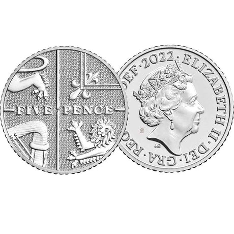 Queen Elizabeth II Memorial 2022 Brilliant Uncirculated 10-Coin Set in Royal Mint Folder