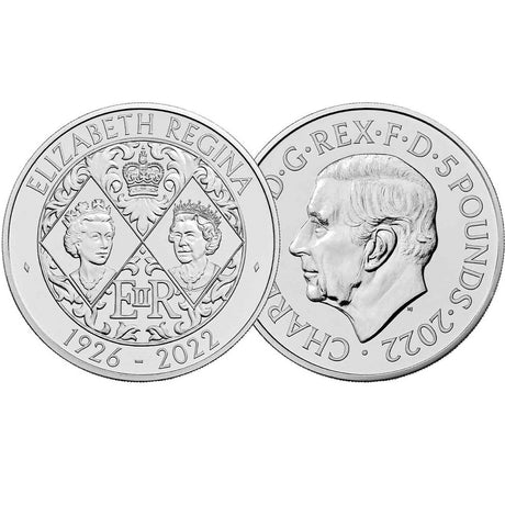 Queen Elizabeth II Memorial 2022 Brilliant Uncirculated 10-Coin Set in Royal Mint Folder