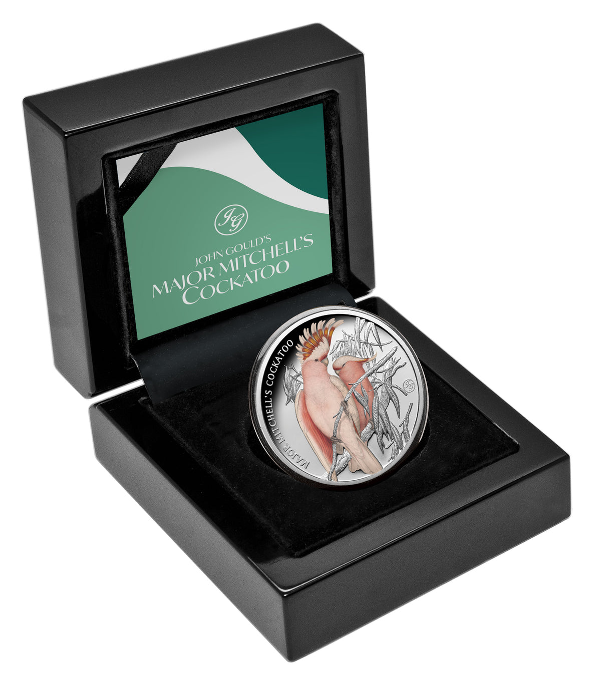 Niue 2023 $1 Major Mitchell’s Cockatoo 1oz .999 Silver Proof Coin