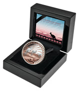 Niue 2023 $1 Great Australian Desert Rose Gold Plated 1oz .999 Silver Proof Coin