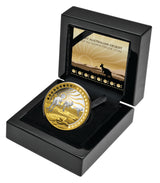 Niue 2023 $100 Great Australian Desert 1oz .9999 Gold Platinum Plated Proof Coin
