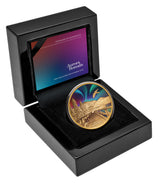 Tuvalu 2023 $100 Aurora Borealis 1oz Colour .9999 Gold Proof Perth Mint