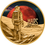 Niue 2024 $100 Mars from Phobos Gold 1oz .9999 Coloured Proof Coin