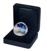 Tuvalu 2023 $1 Aurora Borealis 1oz Colour .9999 Silver Proof Perth Mint
