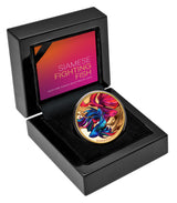 Niue 2024 $100 Siamese Fighting Fish Gold 1oz .9999 Coloured Proof Coin