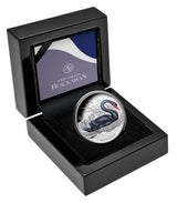 Niue 2024 $1 Black Swan 1oz 999 Silver Proof Coin