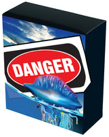 Tuvalu 2024 $1 Blue Bottle Deadly & Dangerous 1oz .9999 Silver Proof