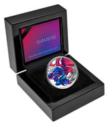 Niue 2024 $1 Siamese Fighting Fish 1oz .999 Silver Proof Coin