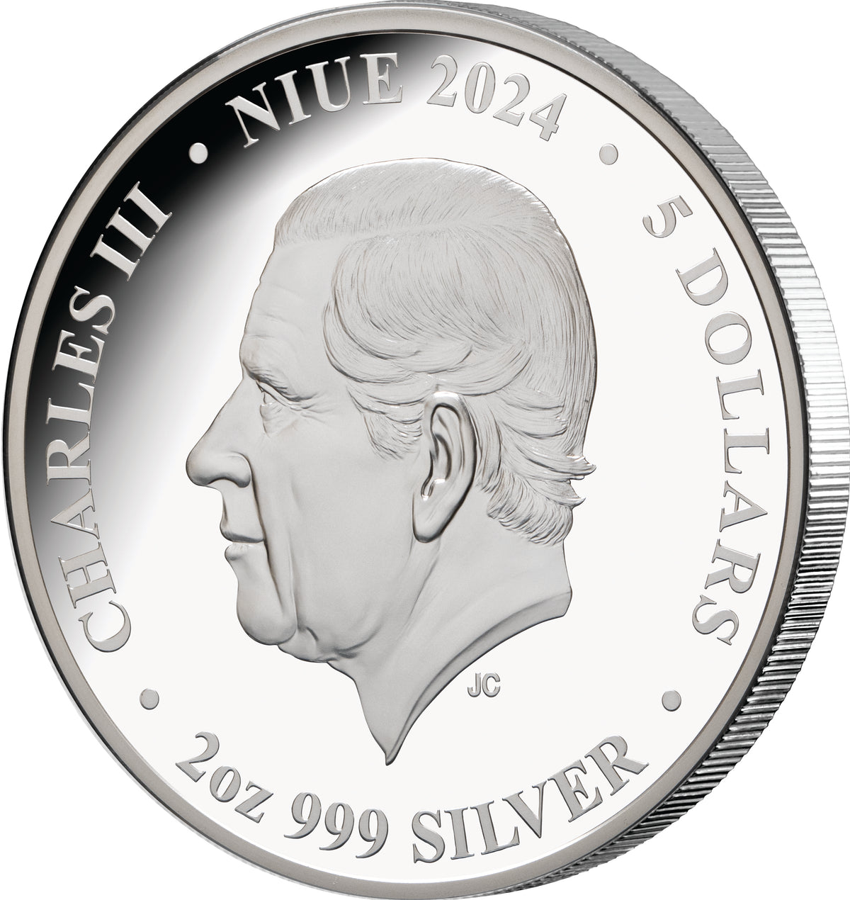 Niue 2024 $5 TORNADO - Forces of Nature 2 oz .999 Silver Proof Coin