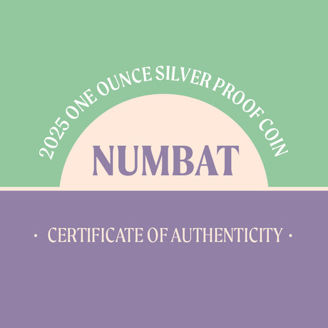 Niue 2025 $1 BABY NUMBAT 1oz  .999 Silver