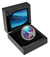 Niue 2024 $1 Colours of Australia TURQUOISE CORAL REEFS 1oz .999 Silver Proof Coin