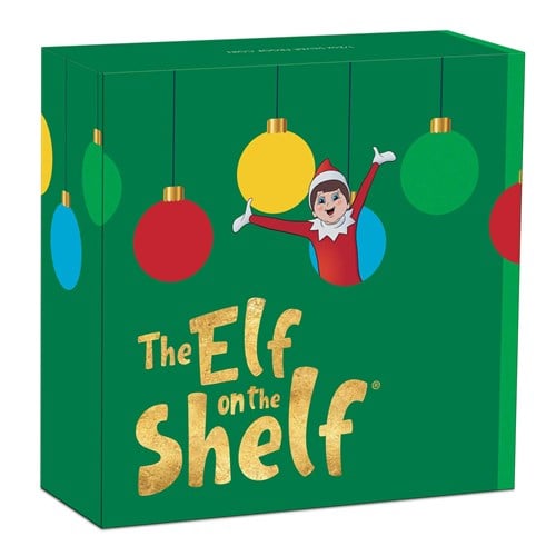 Australia  2022 50 Cents The Elf on the Shelf® 1/2oz .9999 Silver Proof Coin