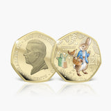 Solomon Islands 2026 50 Cents PETER RABBIT TALES OF WINTER 24 Karat Gold Plating Proof-like Limited Edition Coin 3