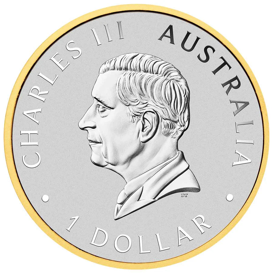 Australia 2024 $1 125th Anniversary Typeset 4 x 1oz Silver Perth Mint
