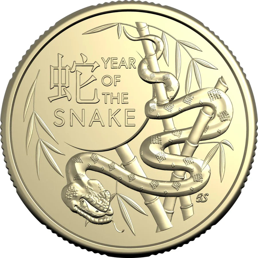 Australia 2025 $1 LUNAR YEAR of the SNAKE2-Coin Set