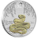 Australia 2025 $1 LUNAR YEAR of the SNAKE 1oz Silver 3 Coin Set