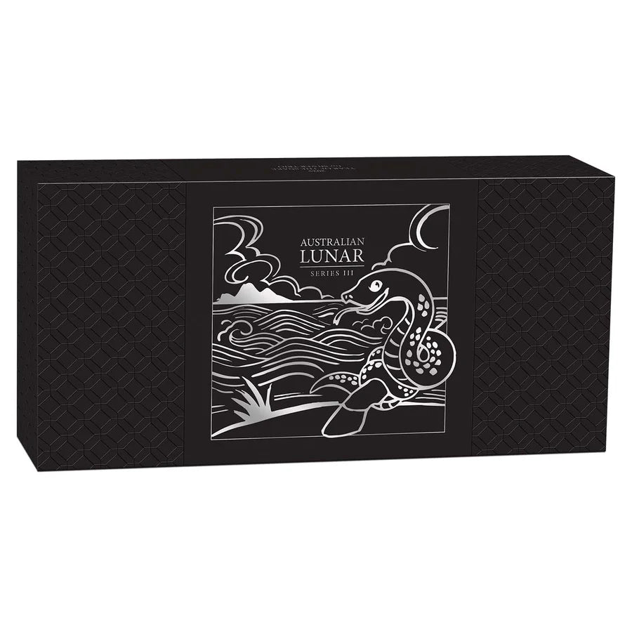 Australia 2025 $1 LUNAR YEAR of the SNAKE 1oz Silver 3 Coin Set
