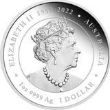 Australian Lunar Series III 2024 $1 Year of the Dragon 1oz .9999 Silver Proof Coin Perth Mint
