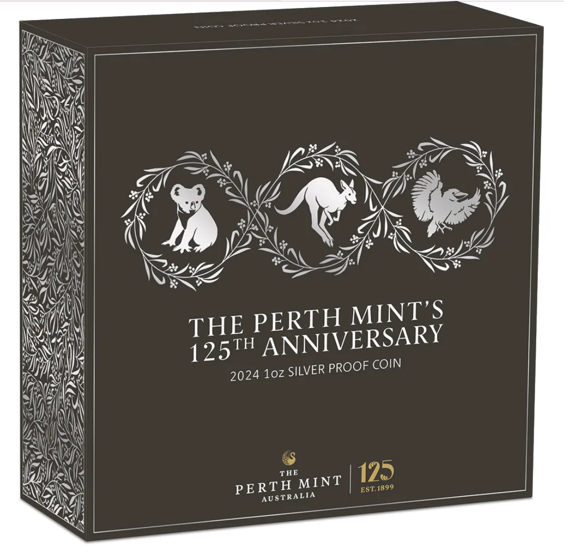 Australia 2024 $1 The Perth Mint's 125th Anniversary 1oz .9999 Silver Proof Coin