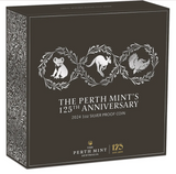 Australia 2024 $1 The Perth Mint's 125th Anniversary 1oz .9999 Silver Proof Coin