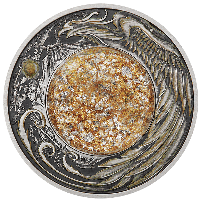 Tuvalu 2024 $2 ALICANTO 2oz.9999 Antiqued Silver Coin PERTH MINT