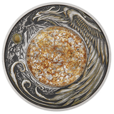 Tuvalu 2024 $2 ALICANTO 2oz.9999 Antiqued Silver Coin PERTH MINT