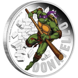 Tuvalu 2025 $1 Teenage Mutant Ninja Turtles - Donatello 1oz .9999 Silver Proof Coloured Coin PERTH MINT