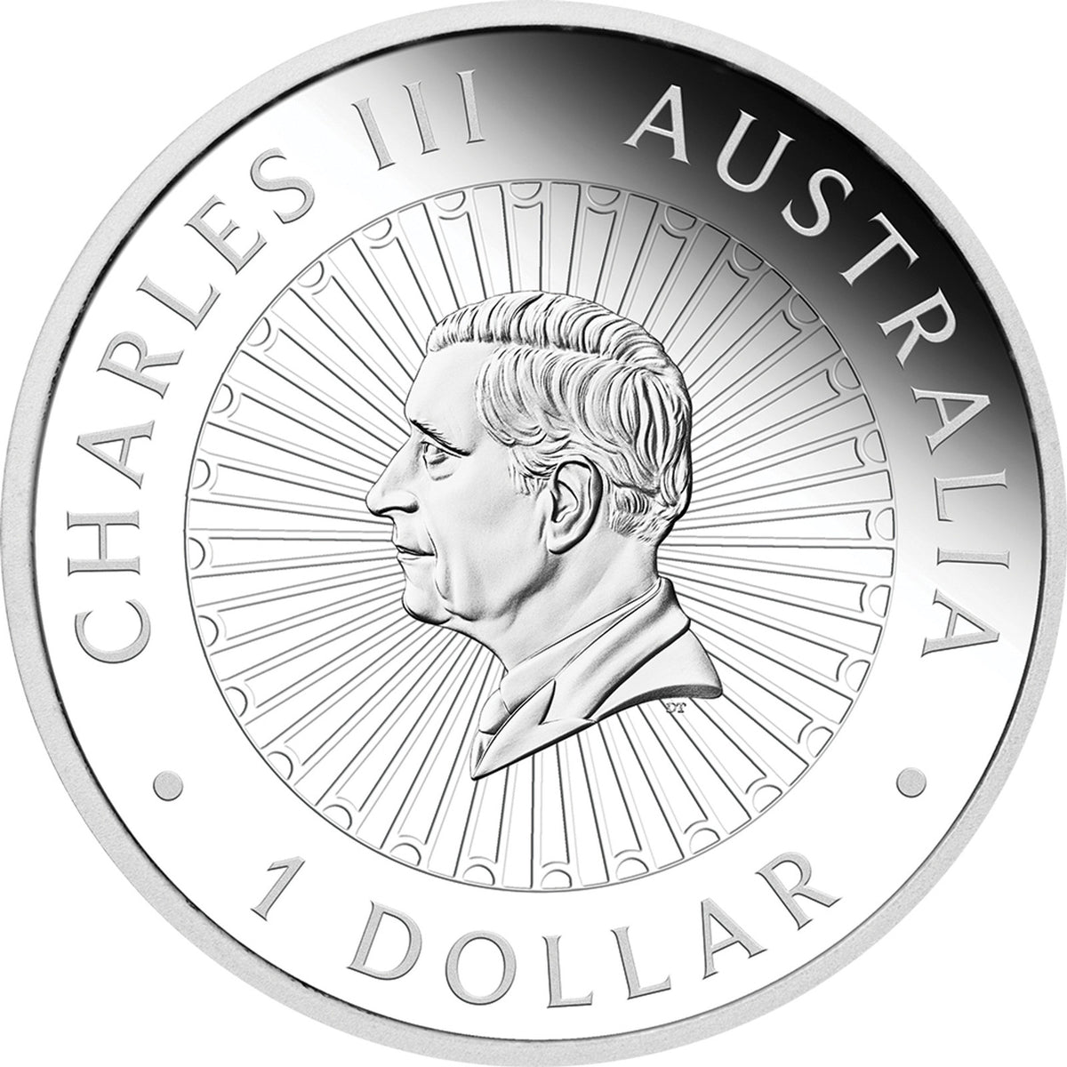 Australia 2025 $1 Great Southern Land  1 oz .9999 Silver Proof Snakeskin Jasper PERTH MINT