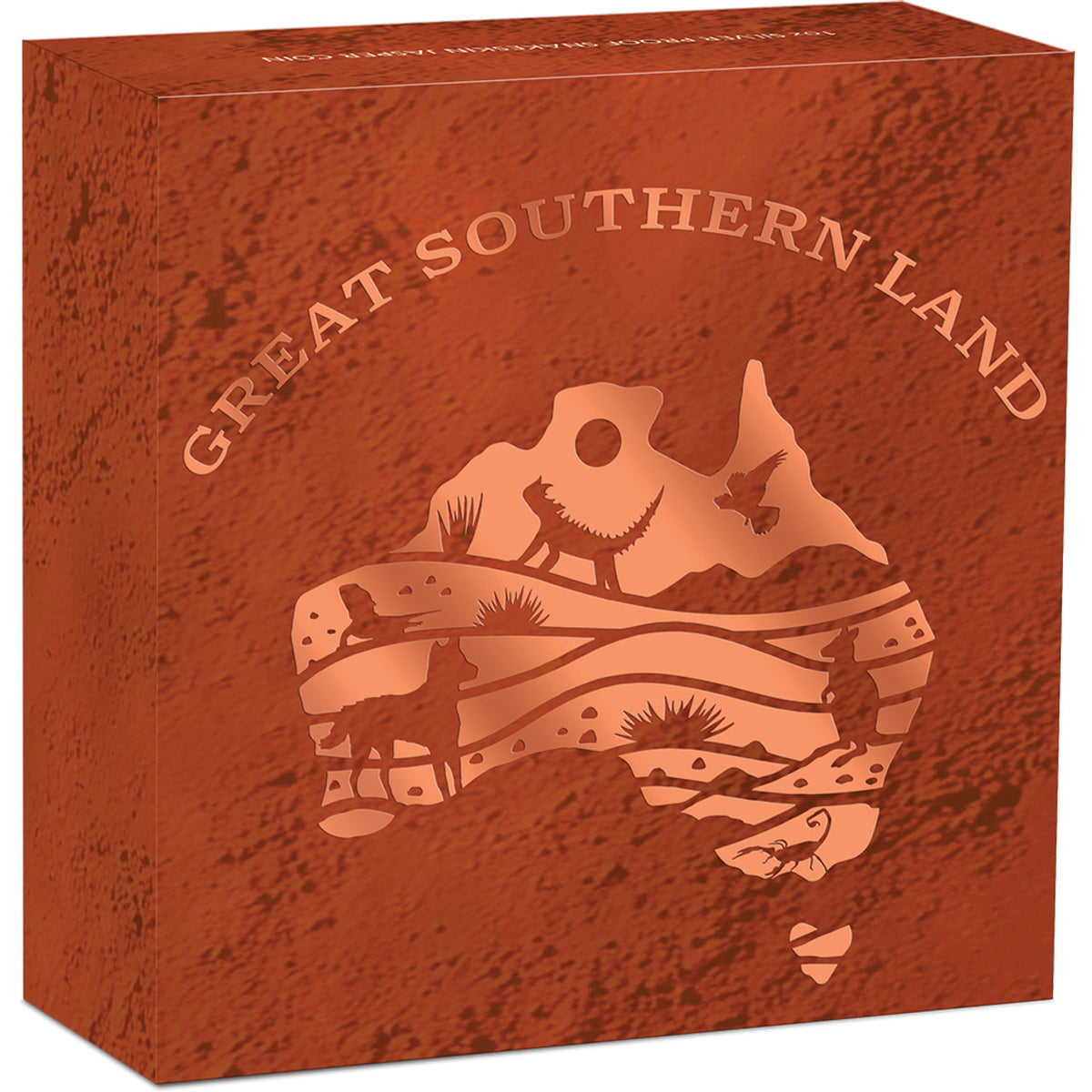 Australia 2025 $1 Great Southern Land  1 oz .9999 Silver Proof Snakeskin Jasper PERTH MINT