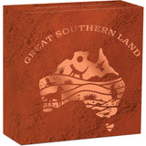 Australia 2025 $1 Great Southern Land  1 oz .9999 Silver Proof Snakeskin Jasper PERTH MINT